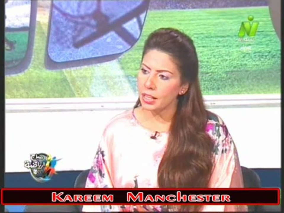 حوار الاعلاميه سها ابراهيم فى صباح الرياضه مع الاستاذ سامى راغب