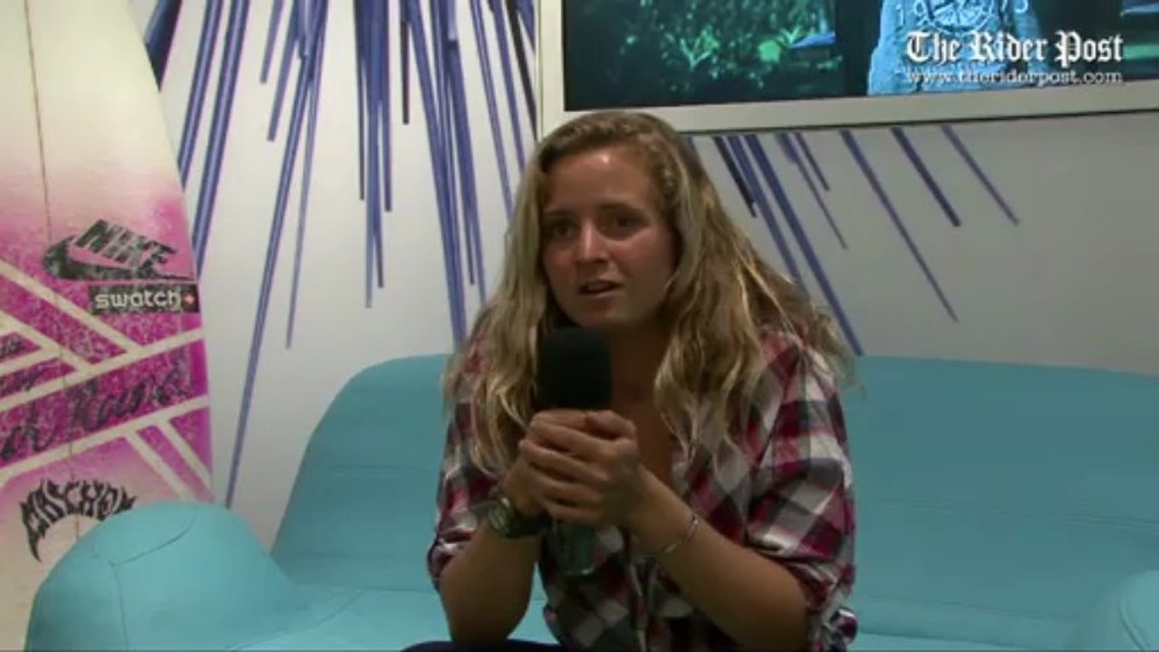 Interview de PAULINE ADO - ROXY PRO 2013