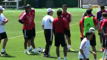 'Chepo' decidió abrir práctica del Tri