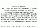 Oregon S40 10-Inch Semi Chisel Chain Saw Chain, Fits Craftsman, Poulan, Remington Review