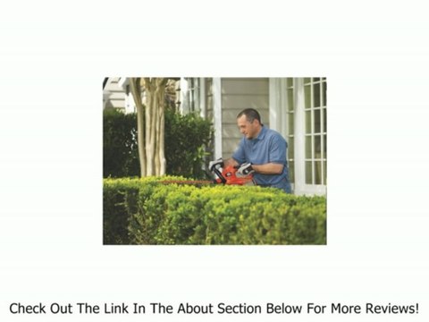 Black & Decker HT22 Hedge Trimmer, 22-Inch Review