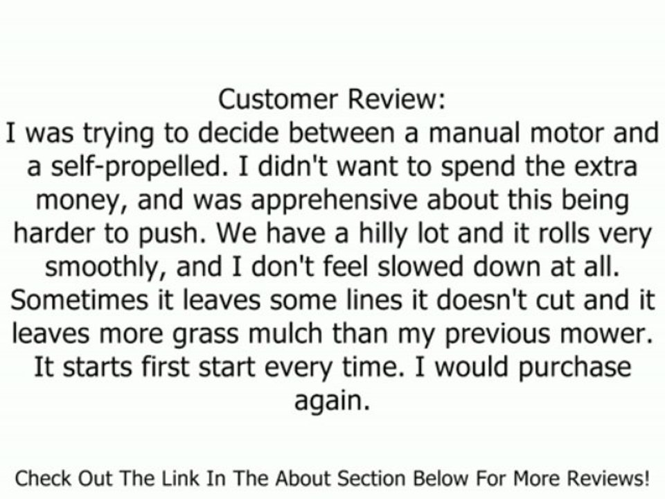 Husqvarna 5521P 21-Inch 140cc Briggs & Stratton Gas Powered 3-in-1 Push Lawn Mower With High Rear Wheels Review