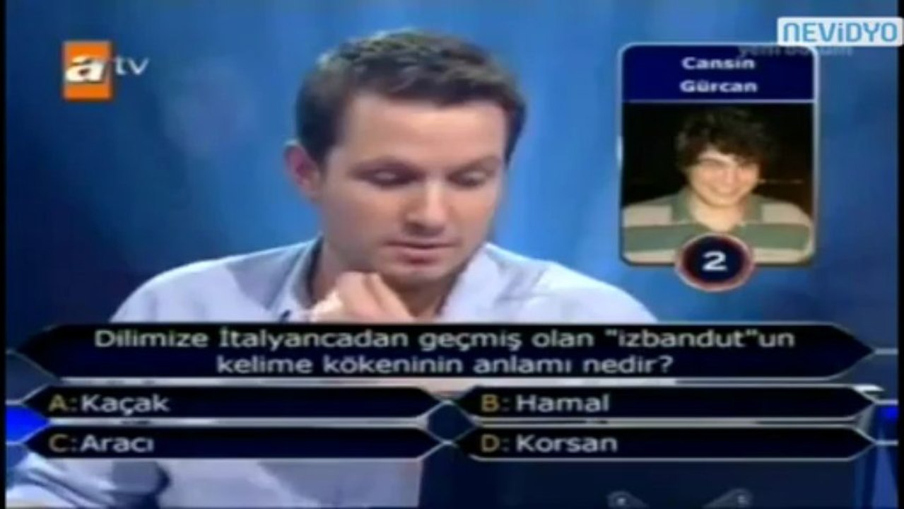 Kim Milyoner Olmak İster - İzbandut Sorusu