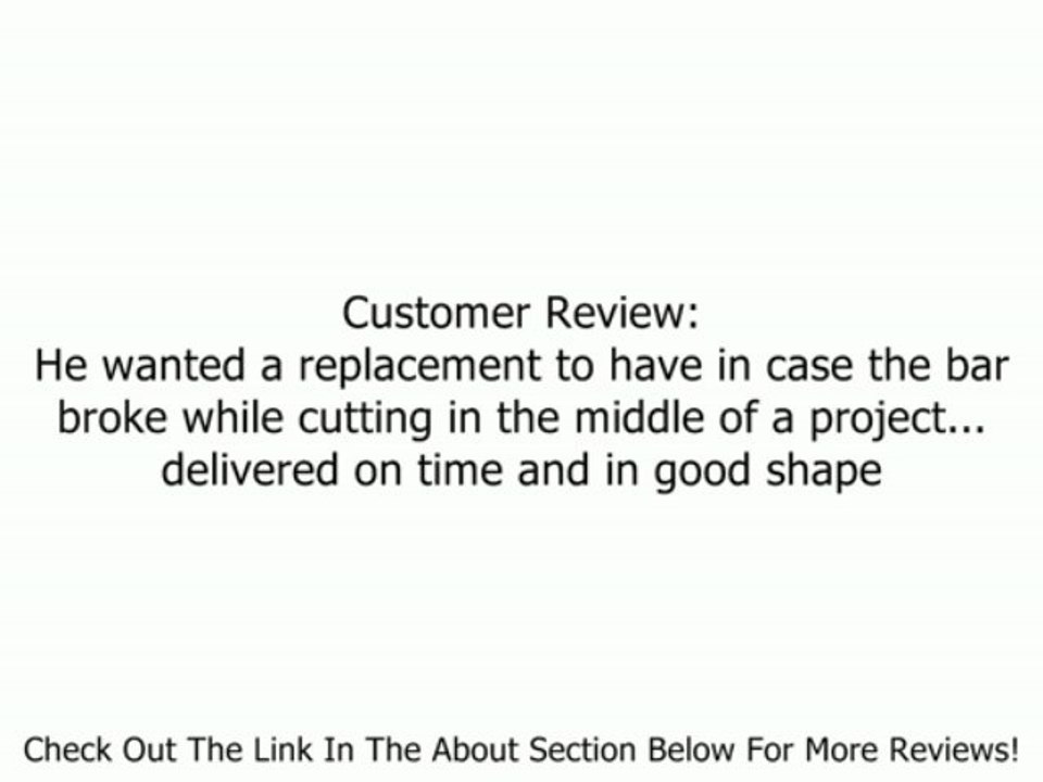 Husqvarna 531300440 20-Inch FT280-72 Chain Saw Bar, 3/8-Inch by .050-Inch Review