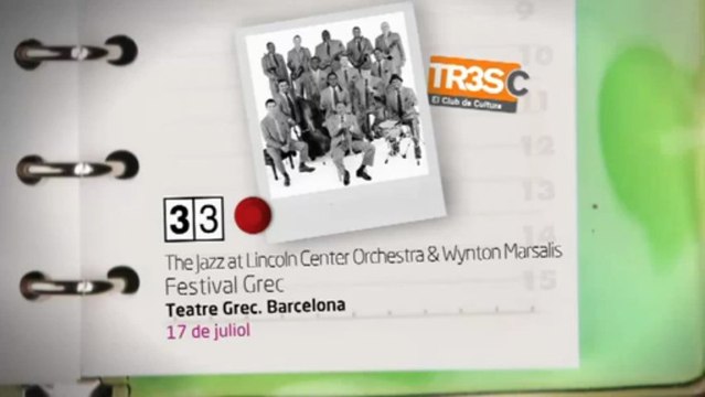 TV3 - 33 Recomana - THE JAZZ AT LINCOLN CENTER ORCHESTRA & WYNTON MARSALIS_Festival Grec