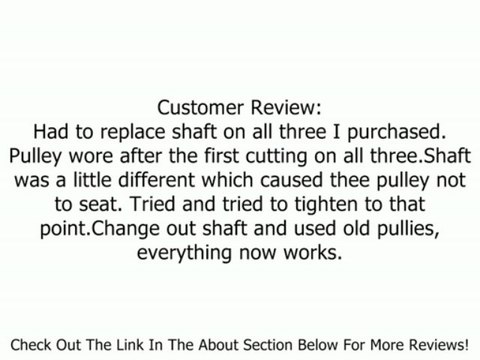 Replacement Spindle Assembly for Cub Cadet (Mtd) 918-0660, 618-0660, 918-0660b, 618-0660b,718-0660 Review