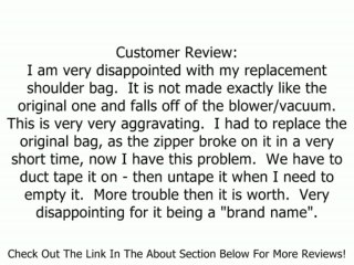 Black & Decker BV-005 Replacement Collection Bag for Blowers and Vacuums Review