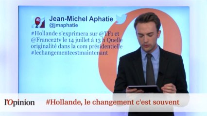 Tweetclash : #Hollande, le changement c'est souvent