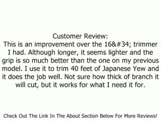 Black & Decker HT20 3.8-Amp Hedge Trimmer, 20-Inch Review