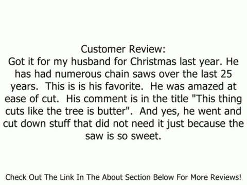 Poulan Pro PP3516AVX 16-Inch 35cc 2-Cycle Gas-Powered Anti-Vibration Chain Saw Review