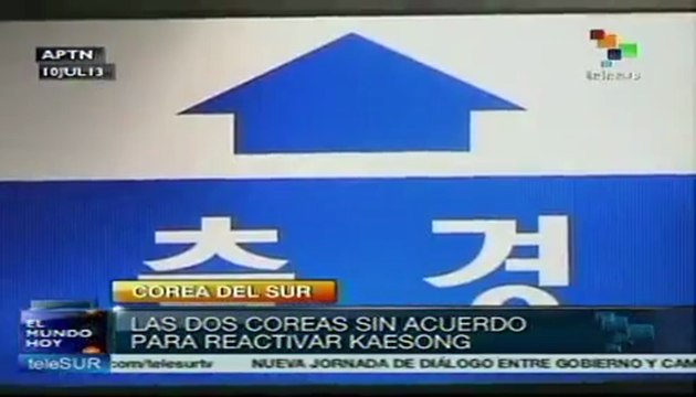 Sin acuerdo reunión de Coreas para reabrir complejo de Kaesong