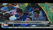 Evo Morales dice no estar 