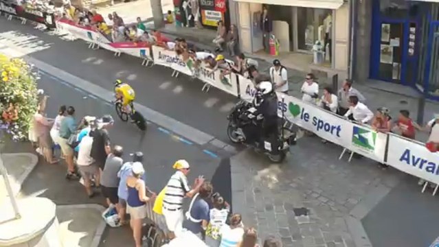 Avranches - Mont Saint Michel : Froome entre en piste