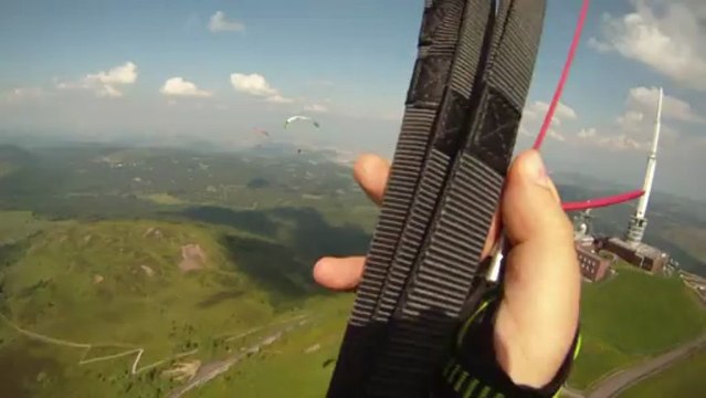 Deux journées de vol en parapente au Puy-de-Dôme