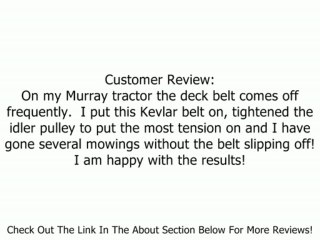 37X88 Replacement Belt Made With Kevlar. For Murray Review