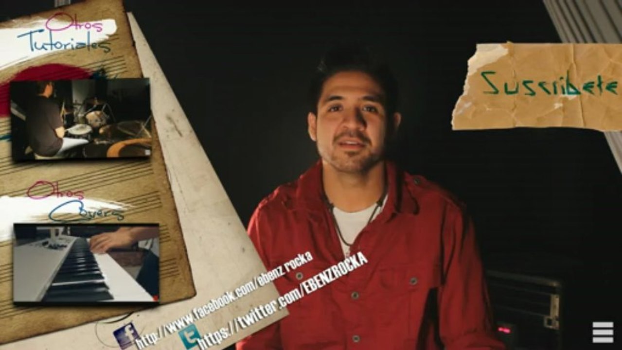 Canto, Danzo, Salto Bateria/Drums Tutorial