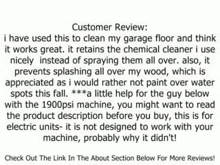 Powerwasher 80004 Universal Pressure Washer Large Surface Scrubber Kit Review