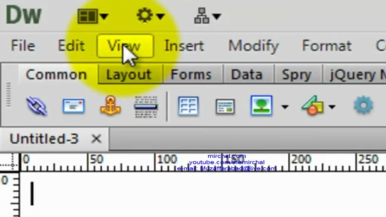 Dreamweaver CS6 Tutorials Urdu Hindi 5