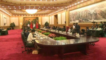 Investment talks as Nigerian president visits China