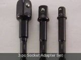 DeWalt Socket Adapter Set 1/4