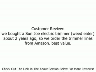 Sun Joe TRJ601R3 3-Pack Of Replacement Trimmer Line Spools For Sun Joe TRJ600C Cordless Trimmer Review
