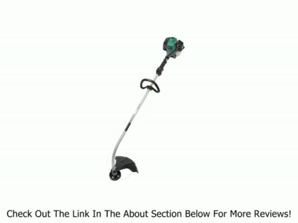 Hitachi CG22EABSLP 21.1cc 2 Stroke Gas Powered Curved Shaft Grass Trimmer (CARB Compliant) Review