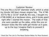 MTD 748-04082 Blade Adapter Review