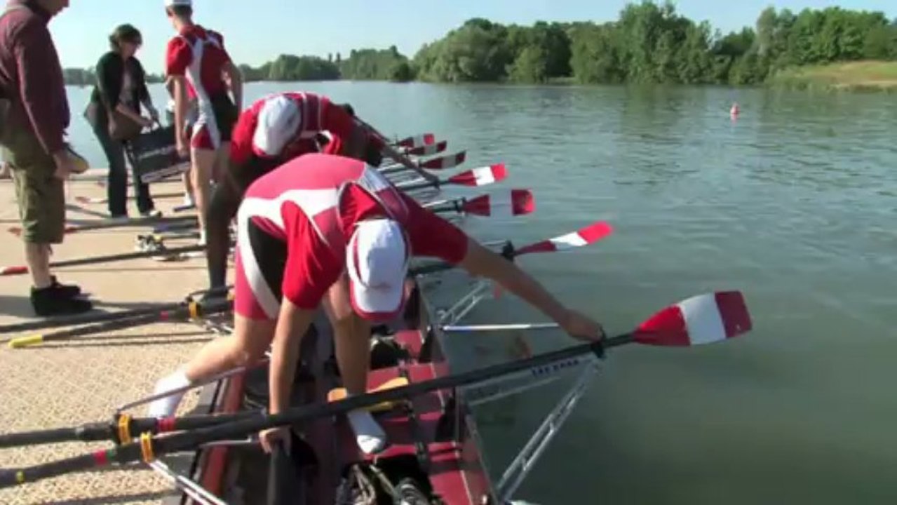 Sur la route des Championnats de France 2013 d'aviron de Bourges à Vichy