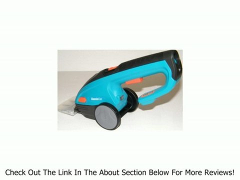 Gardena 8801 3-Inch Lithium-Ion Cordless Grass Shears With One Battery Review