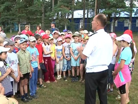 День безопасности в лагере Тверца