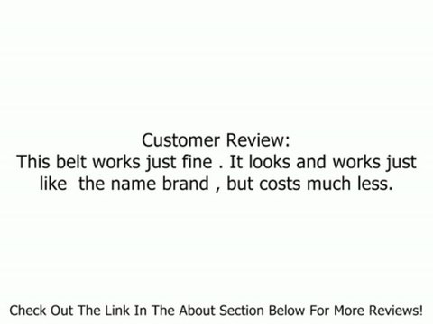 754-0350, 954-0350 Replacement belt made with Kevlar. For MTD, Cub Cadet, Troy Bilt, White, YardMan Review