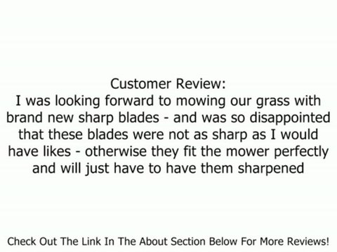 Oregon Lawn Mower Blade For Honda Harmony 21-Inch Bottom Blade VE2-000 91-516 Review