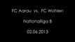 Szene Aarau - (Teil 1) - FC Aarau vs. FC Wohlen (NLB)