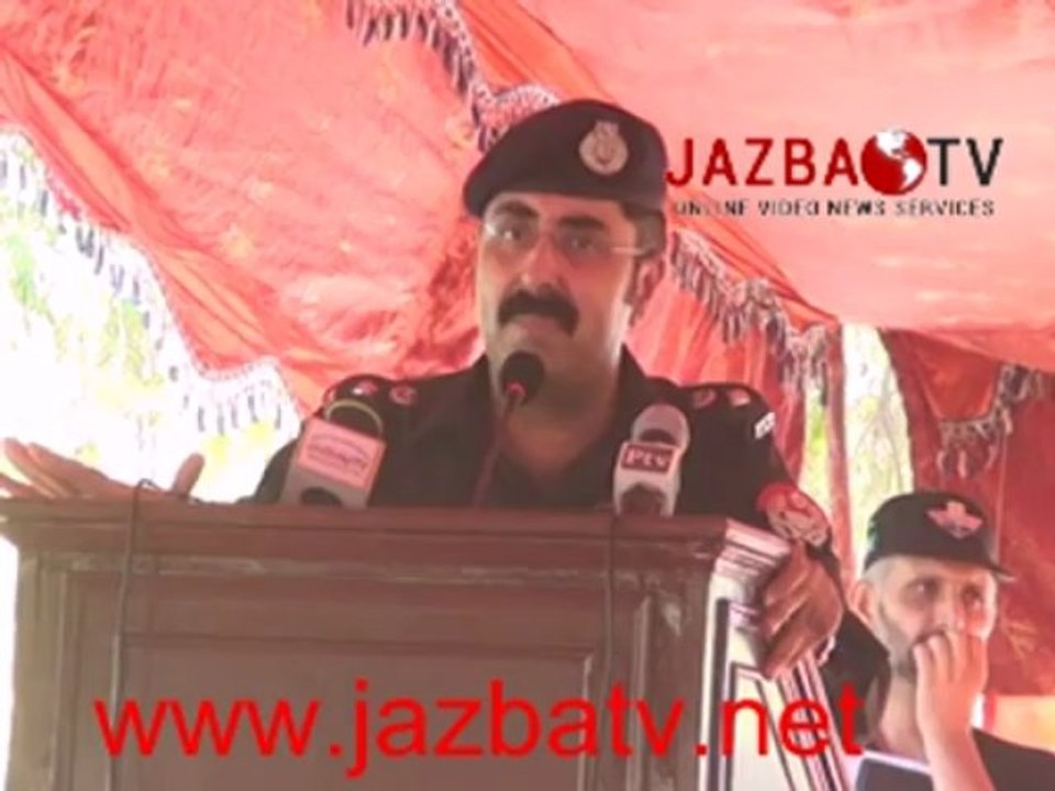 Dpo GUJRAT Syed Ali Nasir Rizvi Speech In GUJRAT Police Line (GTF & MUHAFIZ Force)