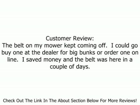 Lawn Mower Blade Drive Belt CUB CADET 754-04077 CUB CADET 954-04077 Review