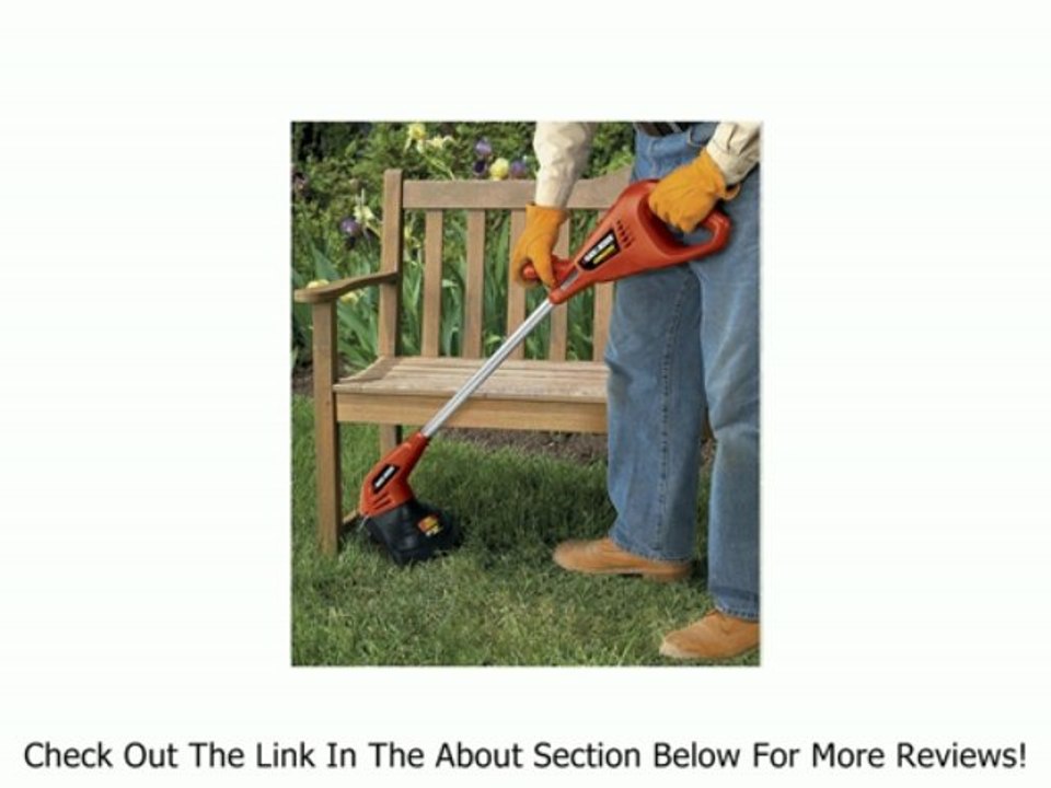 Black & Decker CST1100 9-Inch 12-Volt Cordless Electric String Trimmer and Edger Review