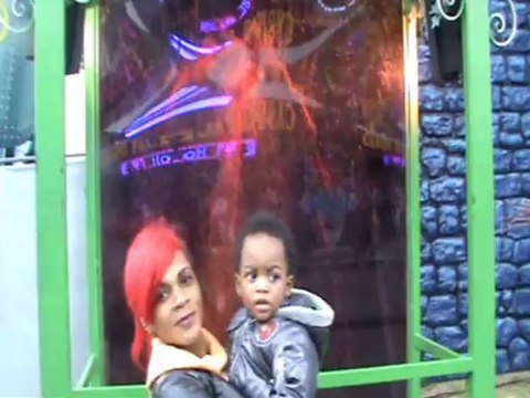 La poetesse Nathy Ebriet et sa petite famille Ile de France