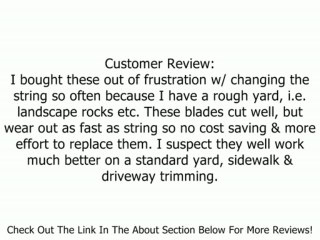 Grass Gator 3610 Weed I Blade Pack Review