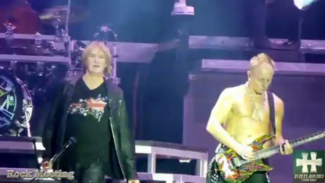 HELLFEST 2013 DEF LEPPARD multicam Rock of Ages Clisson 21 06