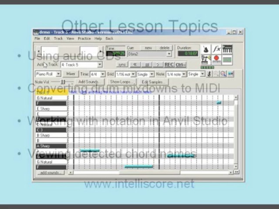 MP3 to MIDI Converter - intelliScore