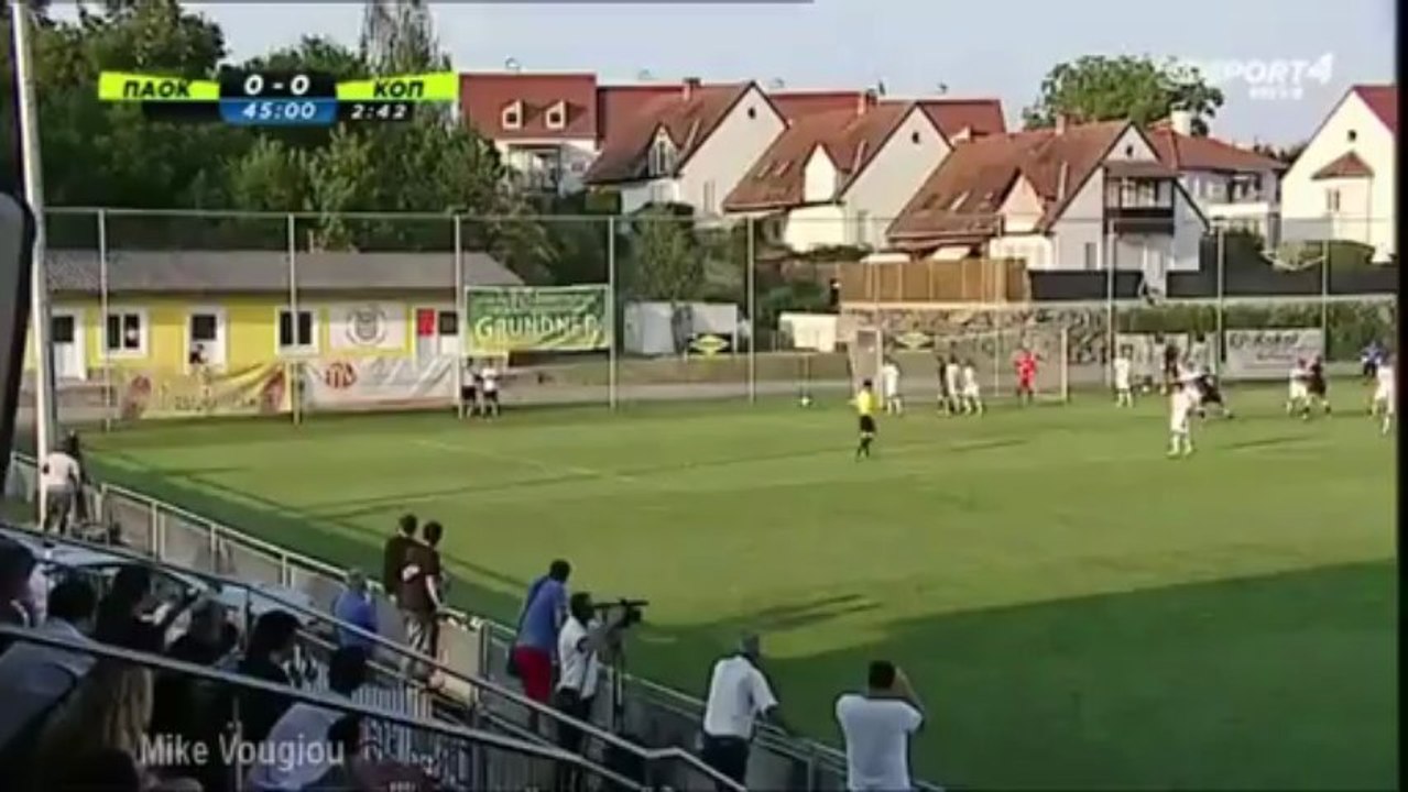 ΠΑΟΚ - Κοπεγχάγη - 2-0 Φιλικός Αγώνας PAOK Saloniki - FC Cop