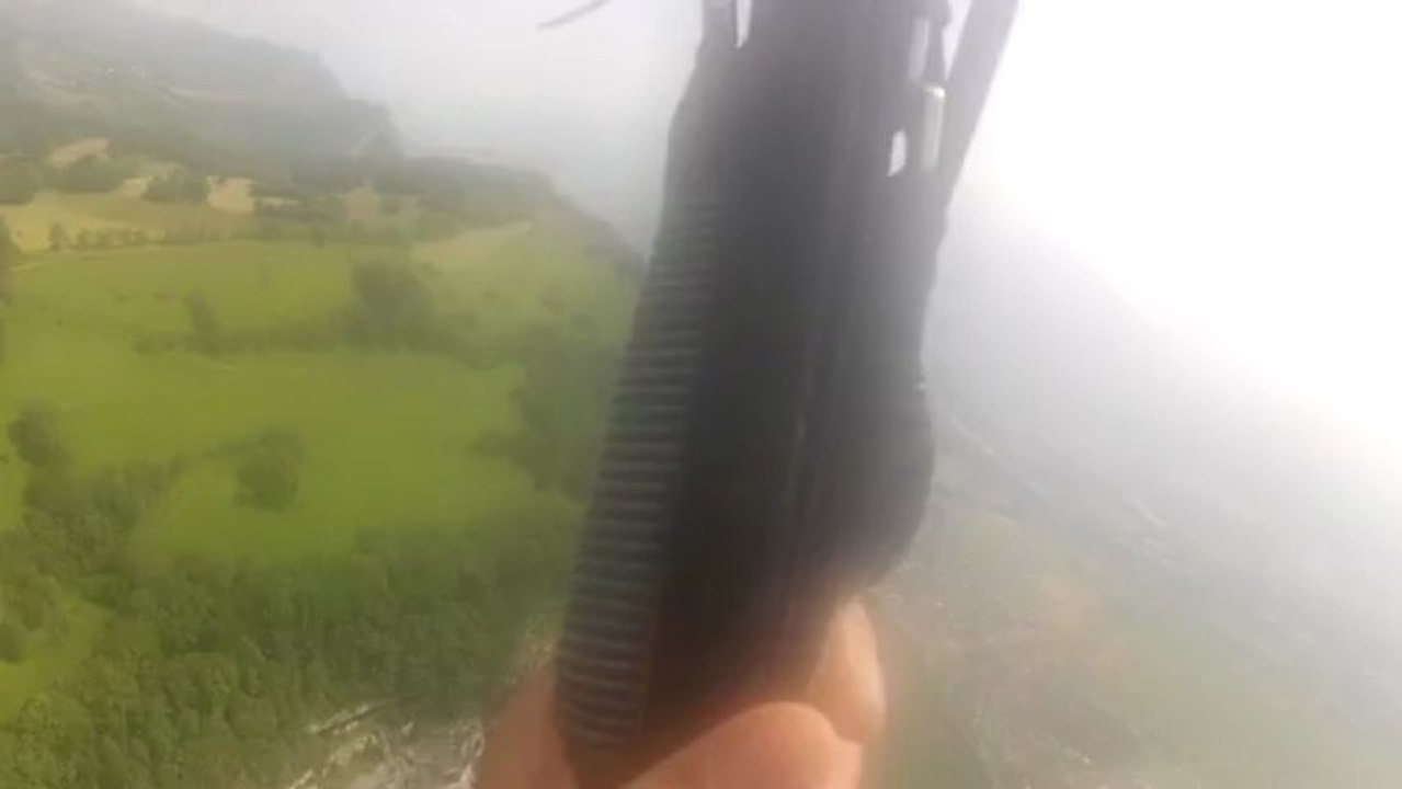 Déco parapente des pistes de Saint Hilaire