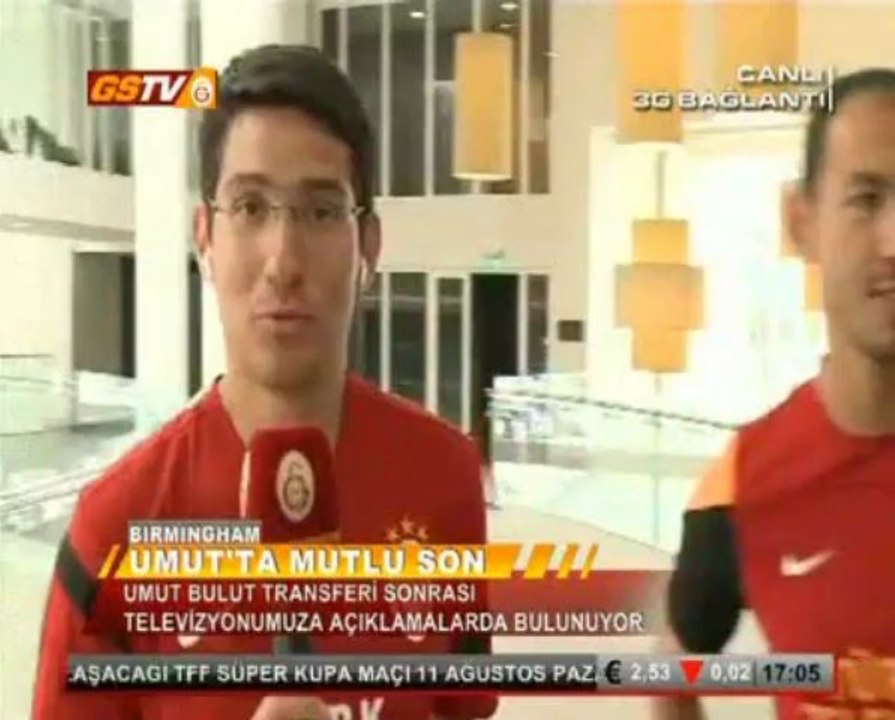 İngiltere Kampı (15.07.2013) Umut Bulut'un Açıklamaları