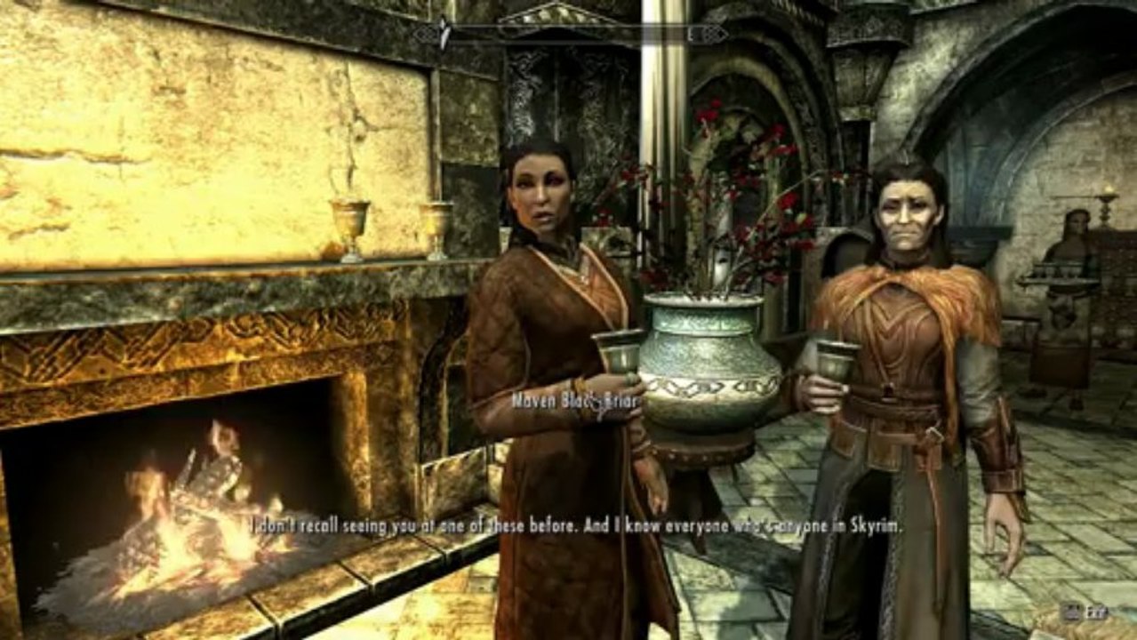 Let's Play Skyrim Walkthrough Ep.35 "Party Cras...