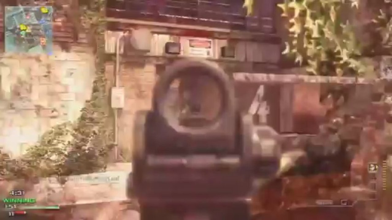 MW3: Model 1887 MOAB "Shotguns and Damage" (Modern Warfare 3 Gameplay/Commentary)