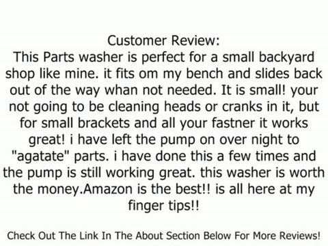 Advanced Tool Design Model ATD-8524 3.5 Gallon Benchtop Parts Washer Review