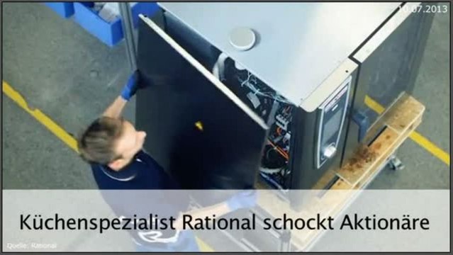 Aktie im Fokus: Rational schockt seine Aktionäre