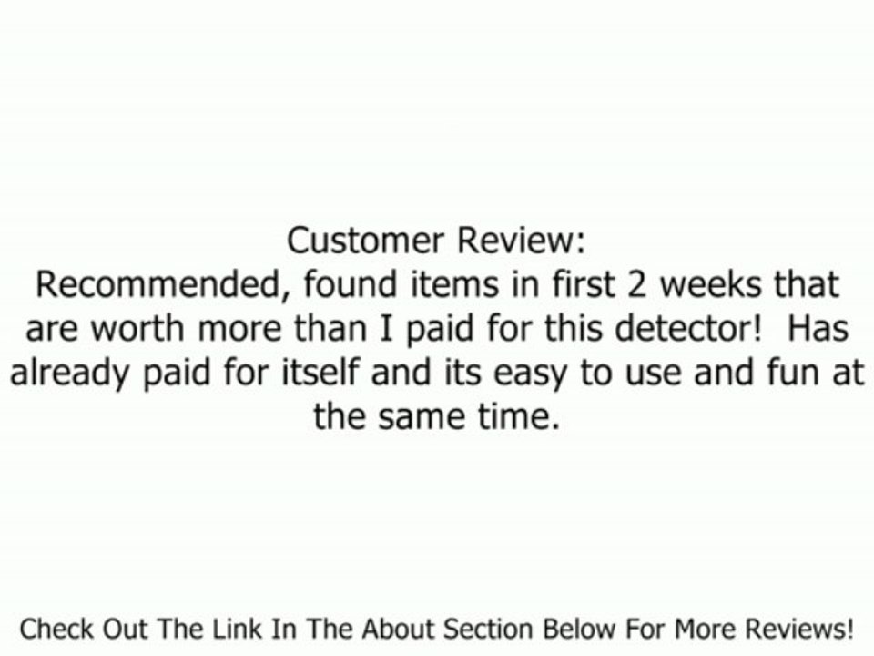 ACE 350 METAL DETECTOR BY GARRETT W/HEADPHONES, DVD Review