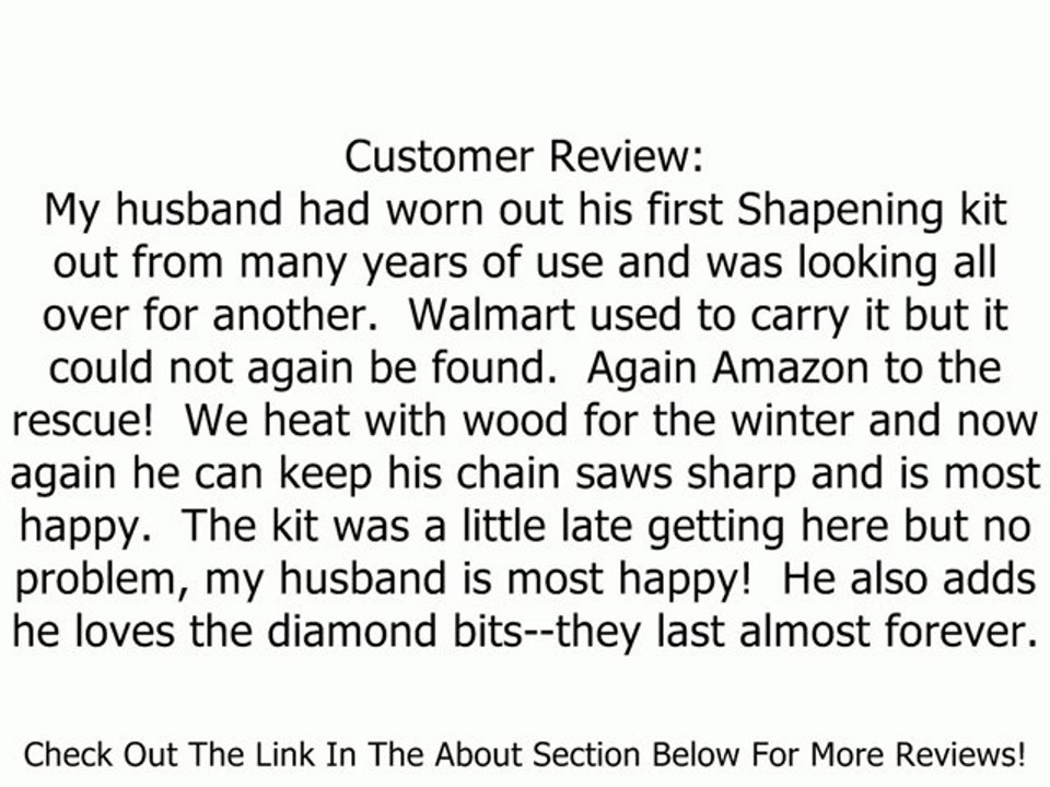 Ez Lap Chain Saw Complete Sharpening Kit Review