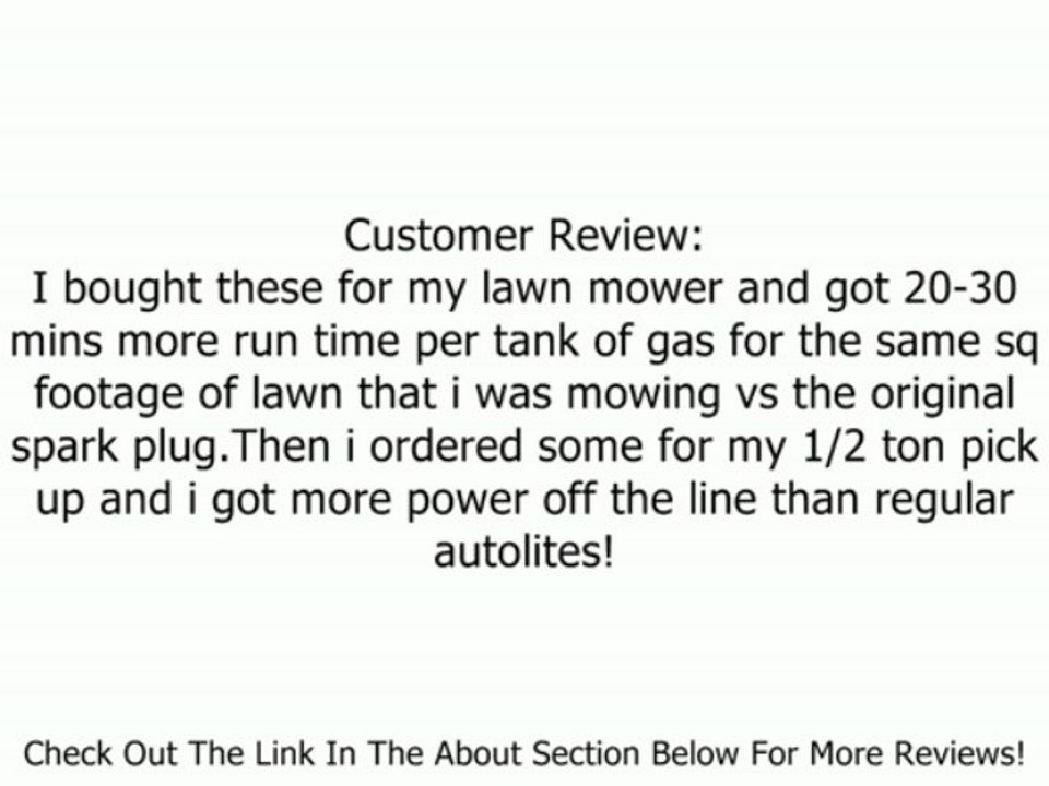 E3 Spark Plugs E3.14 Small Engine and Lawn & Garden Spark Plug , Pack of 1 Review